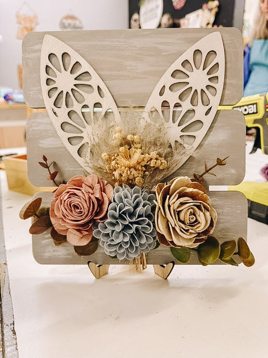 Spring Blooms Pallets & Books