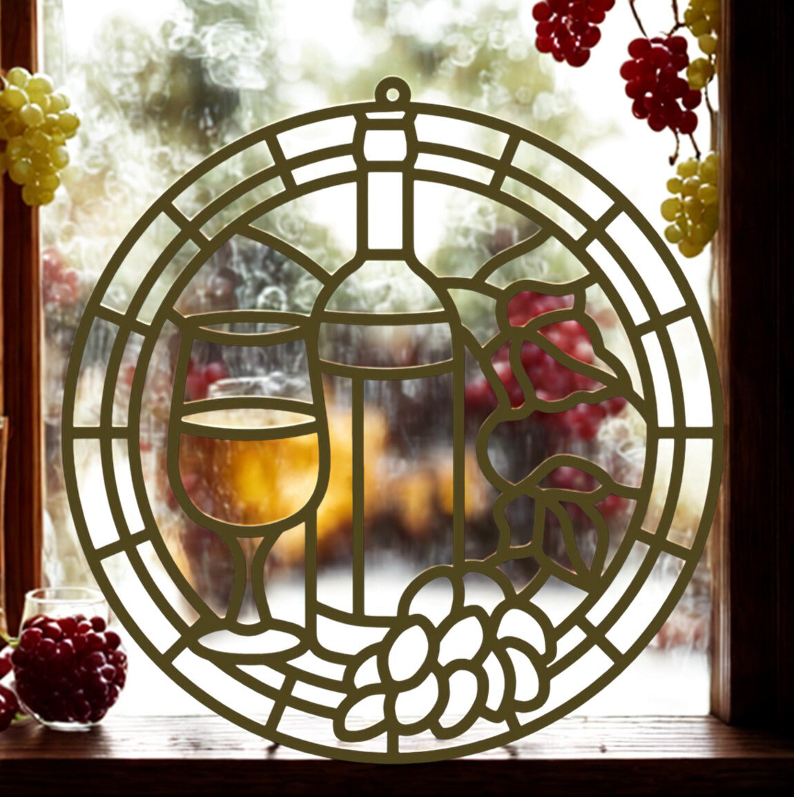 Spring Glass Sun Catcher