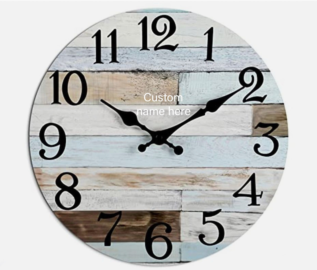 Custom Wall Clock (Feb)