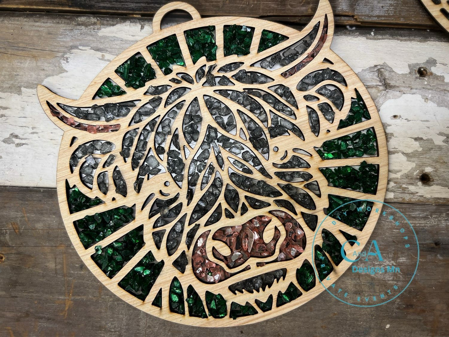 Crush Glass Sun Catchers collection