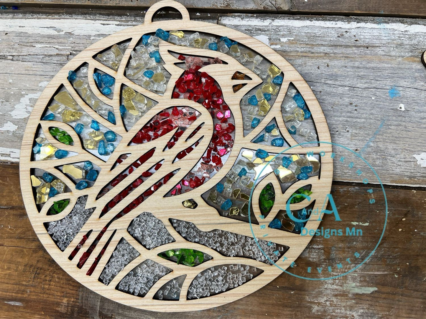 Crush Glass Sun Catchers collection