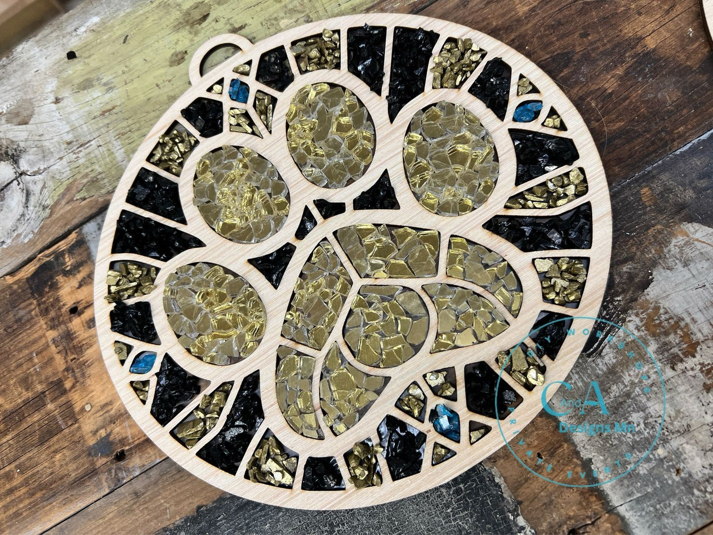 Crush Glass Sun Catchers collection