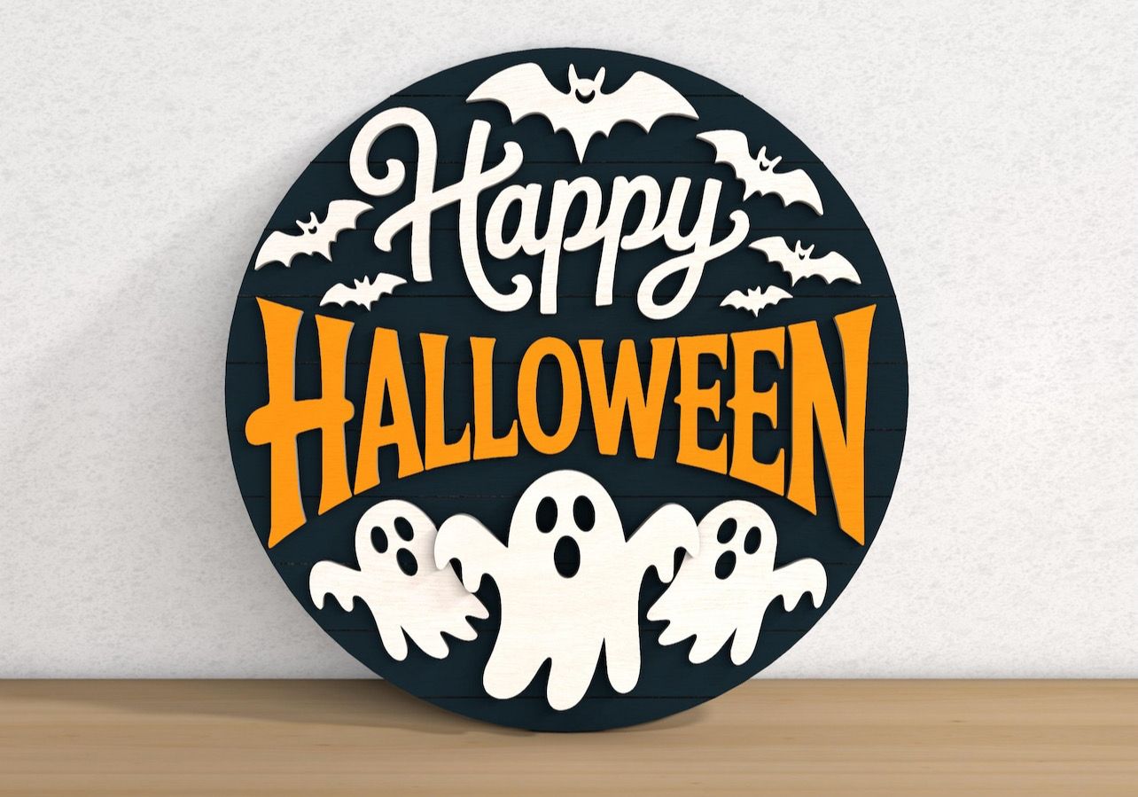 Halloween Wood Signs-collection