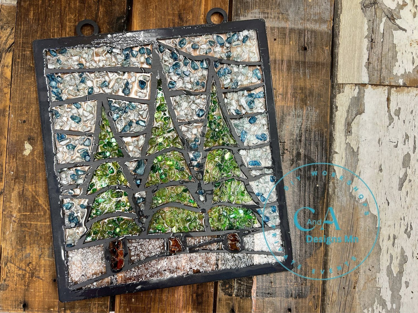 Crush Glass Sun Catchers collection