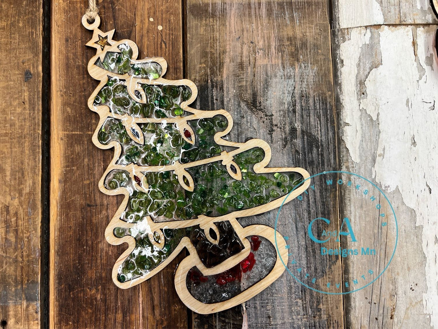 Crush Glass Sun Catchers collection