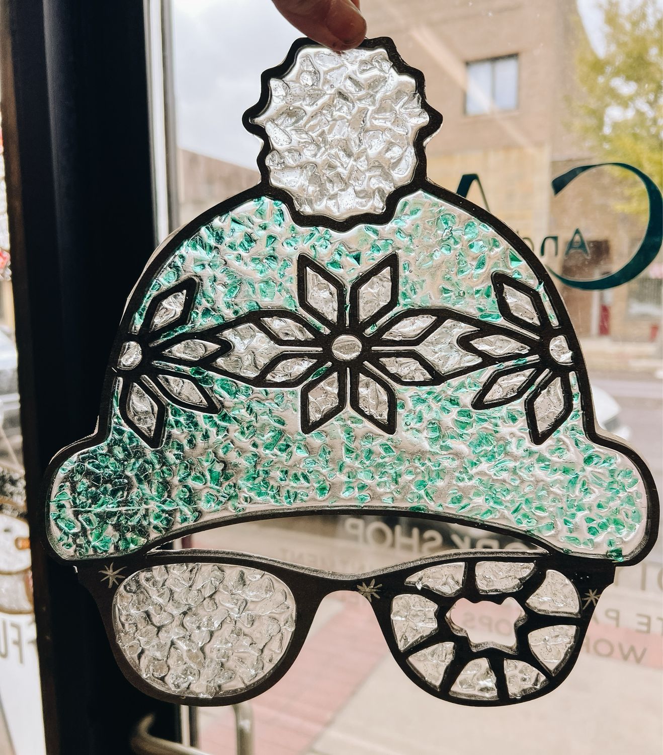 Crush Glass Sun Catchers collection