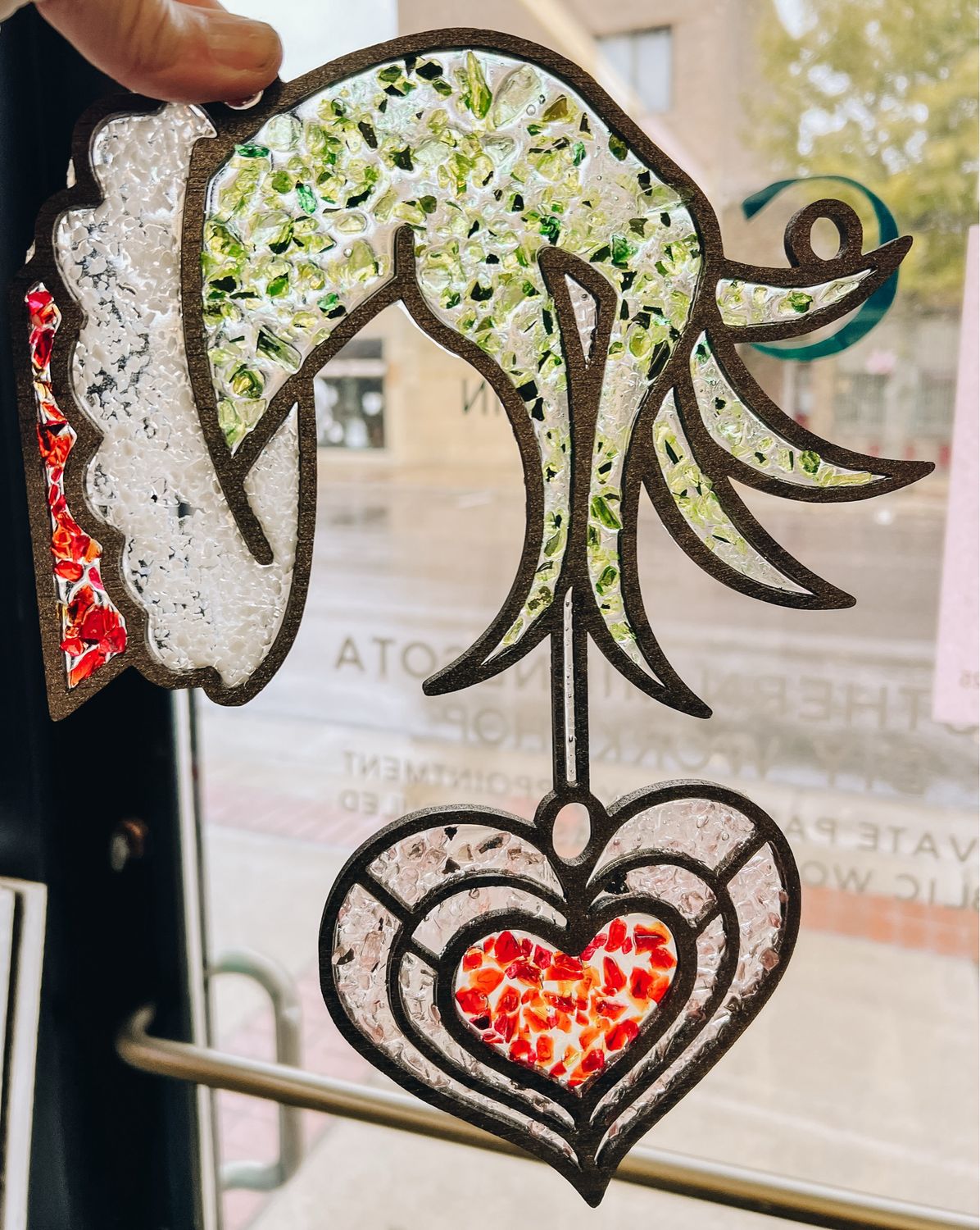 Crush Glass Sun Catchers collection