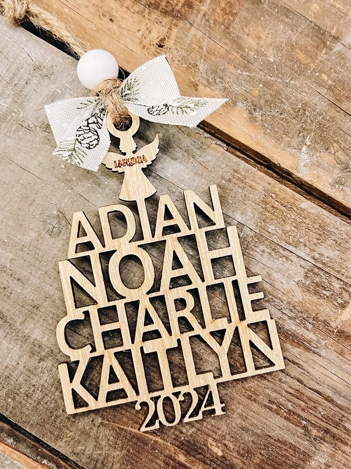 Custom Name Ornament