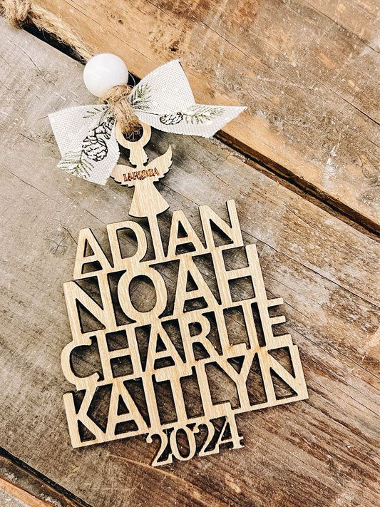 Custom Name Ornament