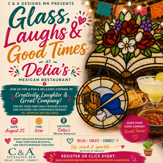 Glass, Laughs & Good time @ Delia’s