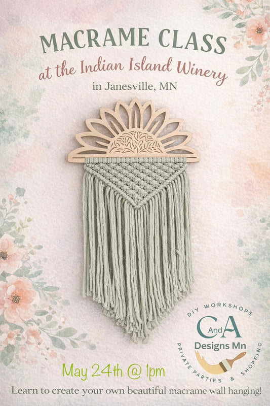 Macrame wall Art @ the winery