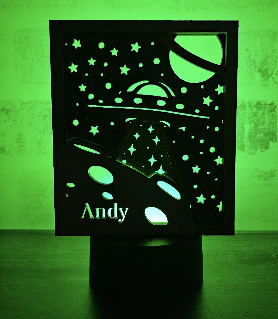 Tween lighted layer signs