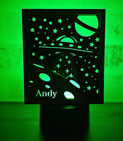 Tween lighted layer signs