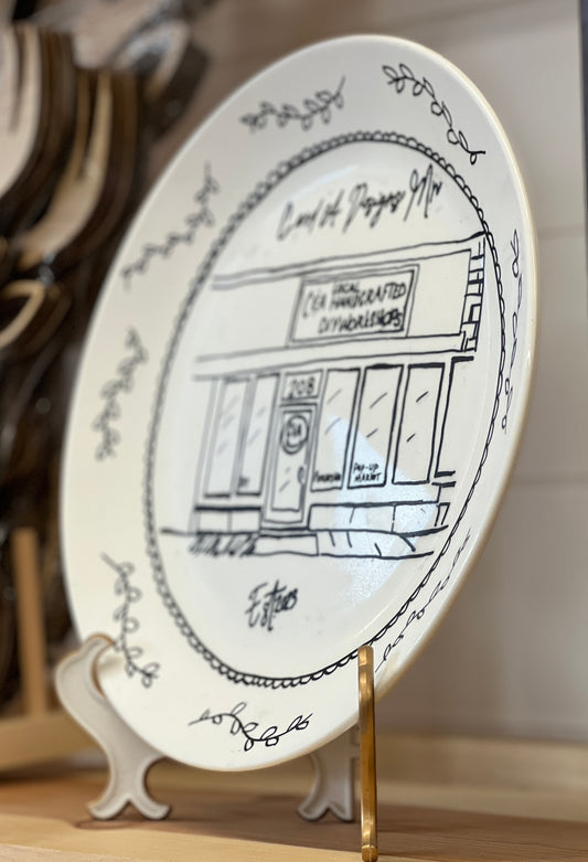 Hand-Drawn Heirlooms plate