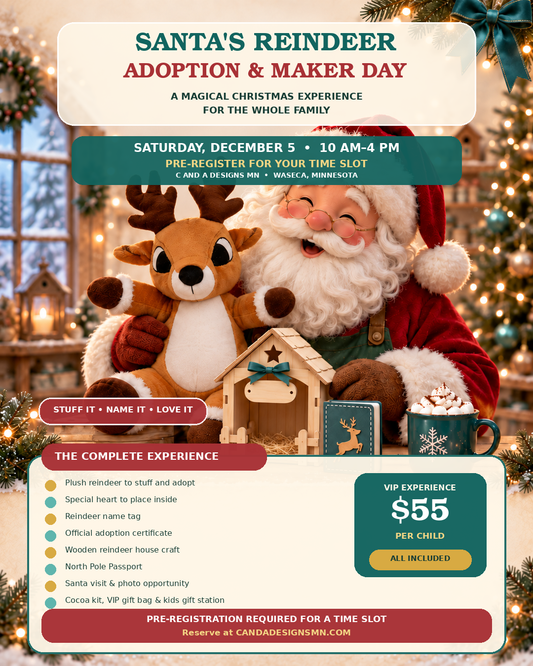 Santa’s Raindeer adoption & Makery