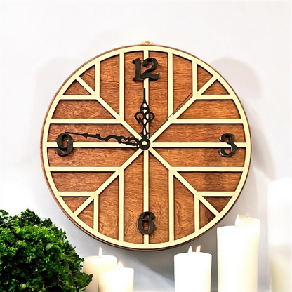 Custom Wall Clock (Feb)