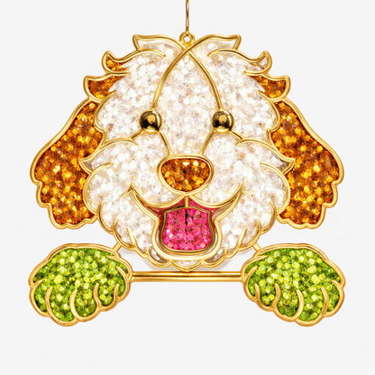 Dog or cat crush glass sun catchers